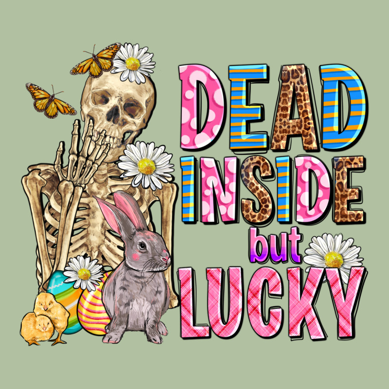 Easter Dead Inside But Lucky  With Skeleton Urban Hoodie by AdoDesignShop | Teevron