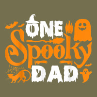 One Spooky Dad Funny Cat Boo Dad Halloween Costume Design T Shirt Vintage Hoodie | Teevron