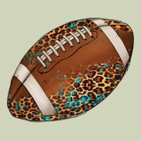 Western Football Leopard Turquoise Pattern Heavyweight Hoodie | Teevron