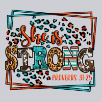 She Is Strong Proverbs 31:25 Heavyweight Sweatshirt | Teevron
