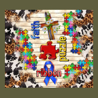 Faith Puzzle Ribbon Vintage Tee | Teevron