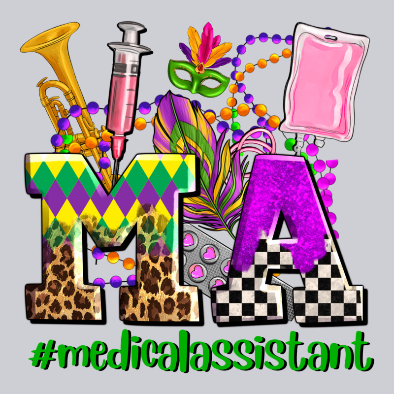 Mardi Gras Ma Medical Assistant Urban Hoodie by AdoDesignShop | Teevron