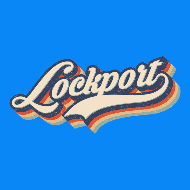 I Love Lockport City Usa Retro Vintage Zipper Hoodie by minhPixels | Teevron
