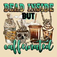 Dead Inside But Caffeinated Skeleton Coffee Cups Premium Hoodie | Teevron