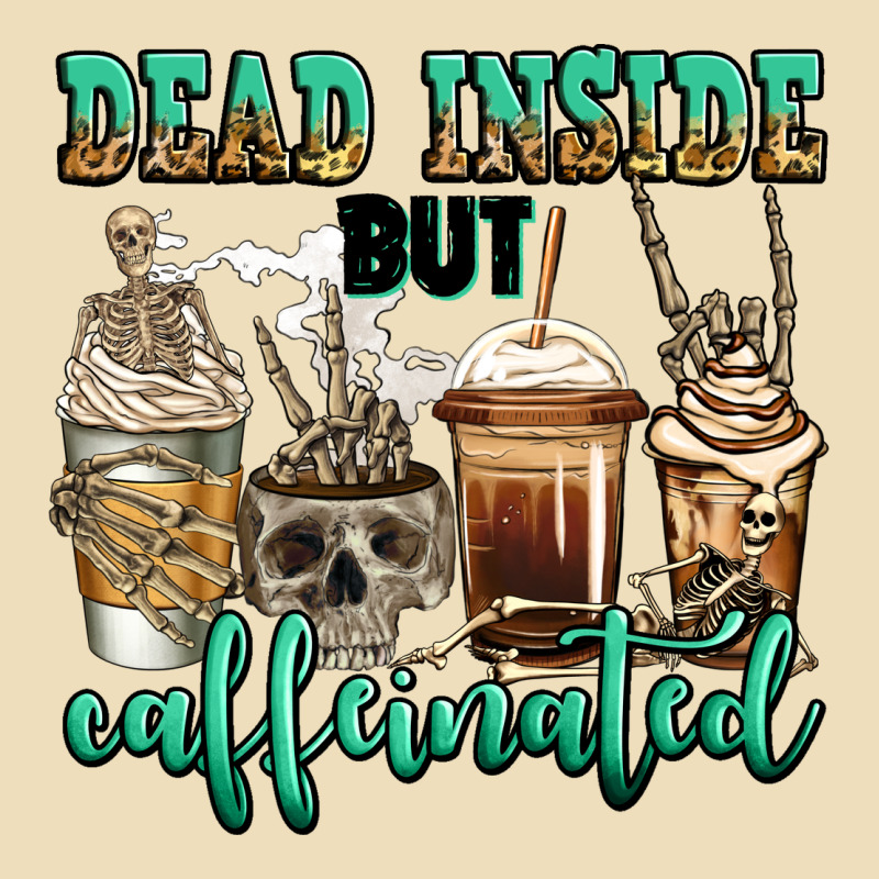 Dead Inside But Caffeinated Skeleton Coffee Cups Premium Hoodie by Jasminsmagicworld | Teevron