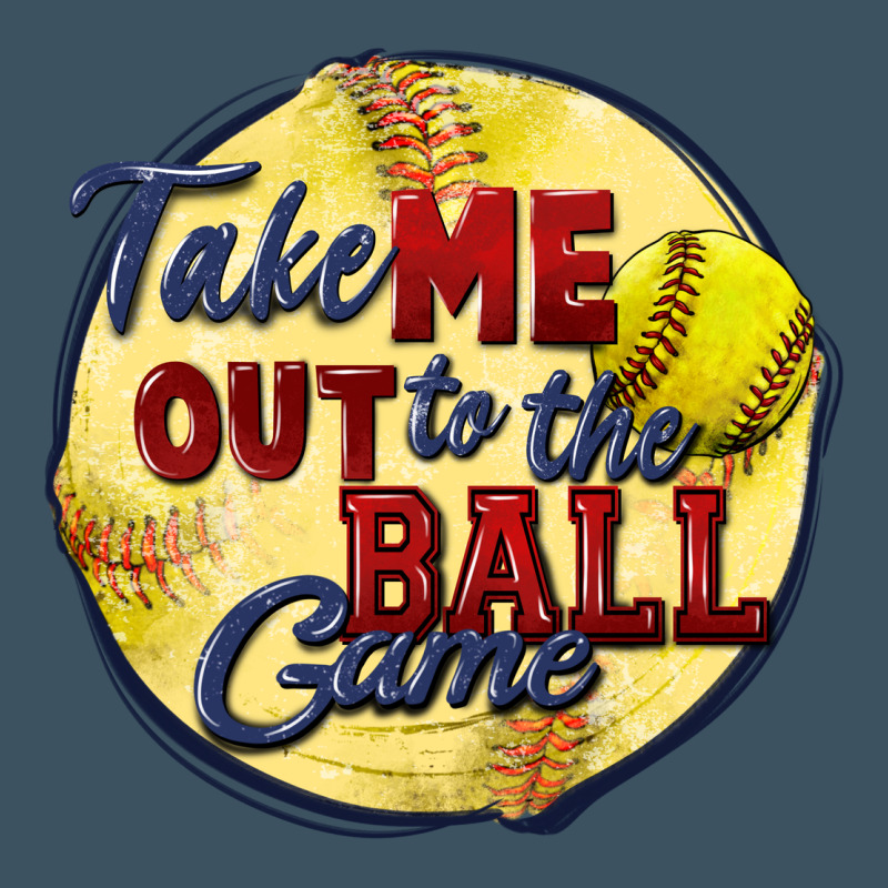 Take Me Out To The Ball Game Softball Urban Heavy Tee by CowGirlArtShop | Teevron