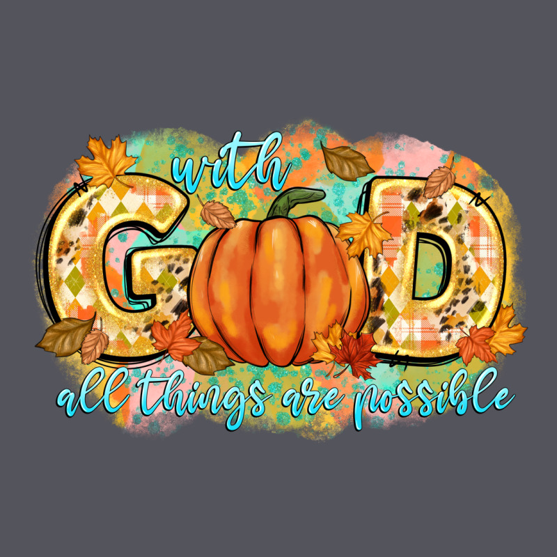 With God All Things Are Possible Vintage Hoodie by CowGirlArtShop | Teevron