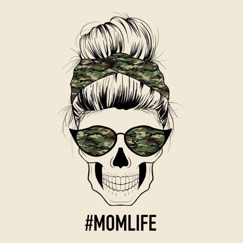 Camouflage Pattern Mom Skull Premium Tee by Bettercallsaul | Teevron
