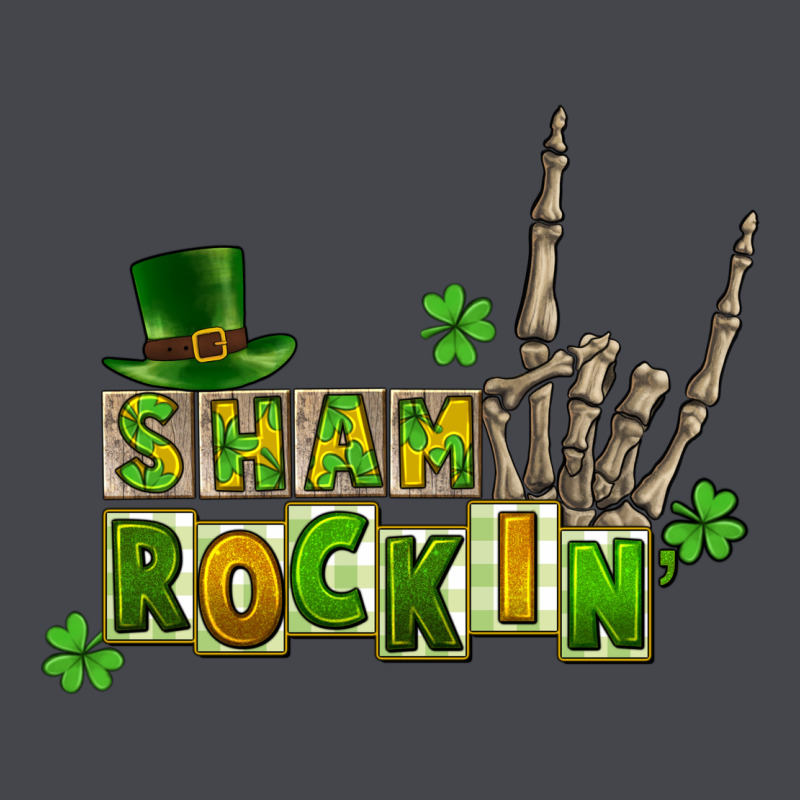Sham Rockin Skeleton Hand St. Patrick's Long Sleeve Tee by CowGirlArtShop | Teevron