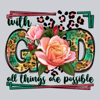 With God All Things Are Possible Leopard Frame Heavyweight Sweatshirt | Teevron