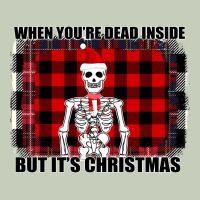 When You Re Dead Inside But It Christmas Skeleton Ladies Tee | Teevron