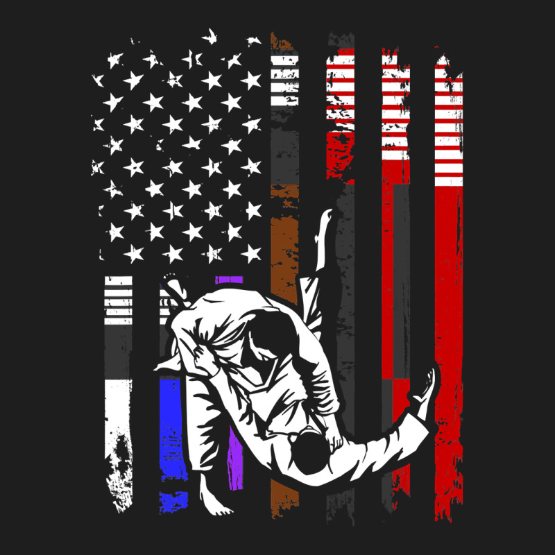 B.ra.zi.li.an J.i.u Jit.su Stars & Stripes Rank B.j Flag Shirt Heavyweight Hoodie by minhPixels | Teevron