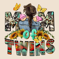 Mom Of Twins Girls Mother's Day Urban Heavy Tee | Teevron