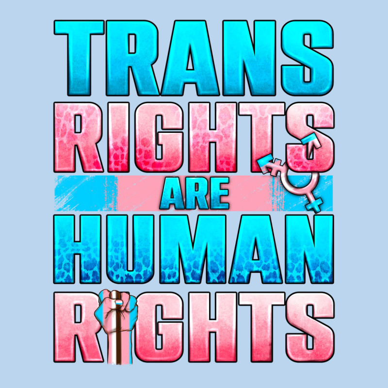 Trans Rights Are Human Rights Classic Tee by NancyCooperArtShop | Teevron