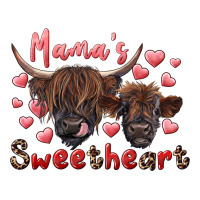 mama's sweetheart highland cow and calf | Teevron