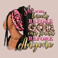 She Who Kneels Before God Can Stand Before Anyone Premium Hoodie | Teevron