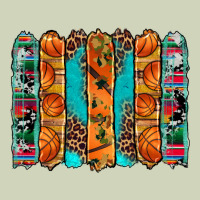 Basketball Serape Cowhide Turquoise Leopard Glitter  Brushstrokes Heavyweight Hoodie | Teevron