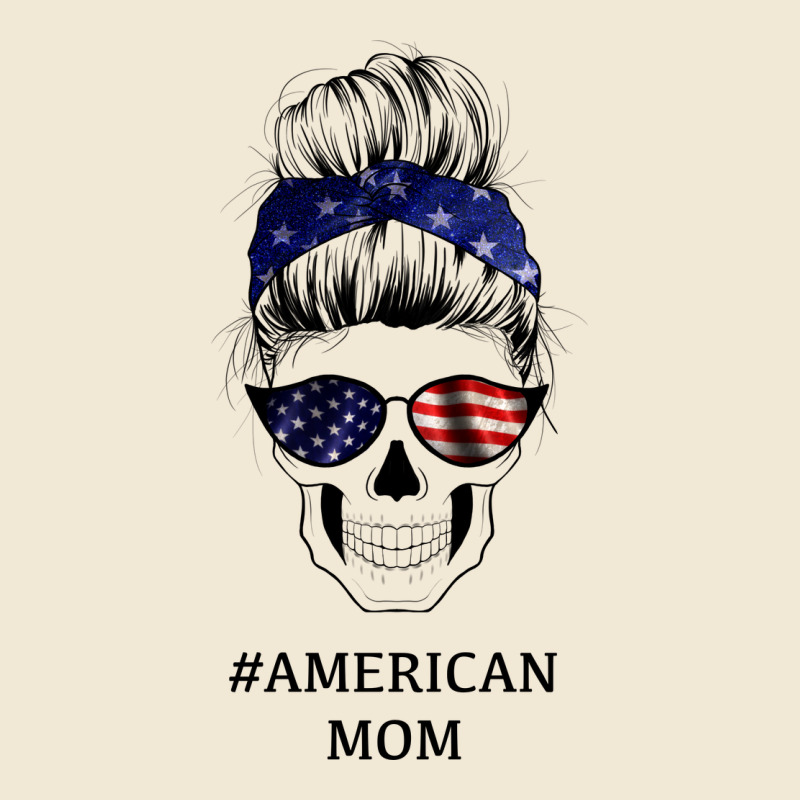 American Stars, American Flag Patterned Mom Skull Premium Tee by Bettercallsaul | Teevron