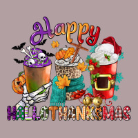 Hallothanksmas Coffee Cups Vintage Hoodie | Teevron
