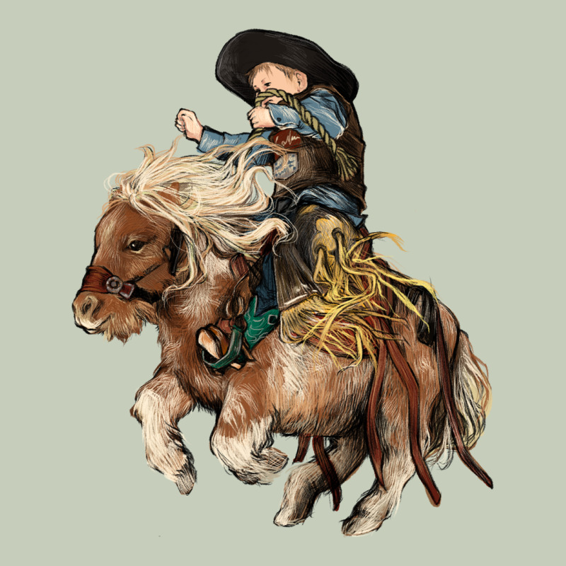 Midilli Little Cowboy Kid Rodeo Long Sleeve Tee by HowdyJamesFarm | Teevron