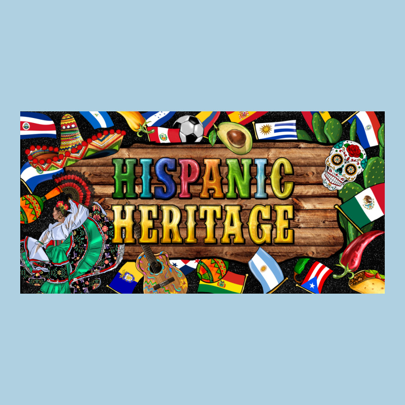 Hispanic Heritage License Plate Premium Hoodie by BundleAndBundleShop | Teevron