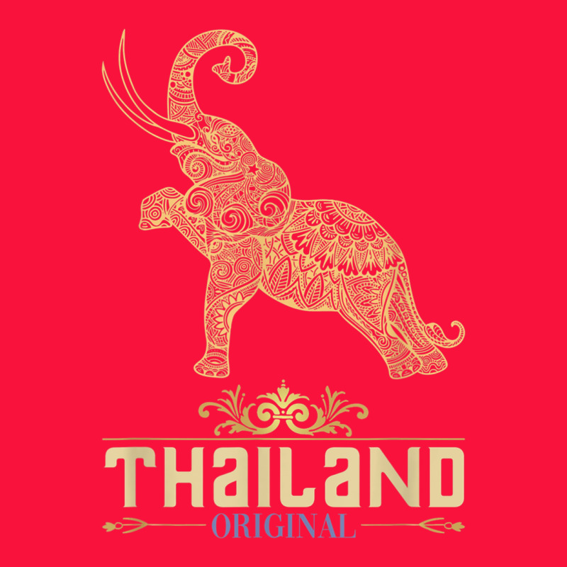 Thai Flag Vacation Bangkok Travel Thailand Classic Tee by minhPixels | Teevron