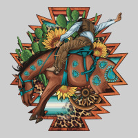Bucking Bronco Aztec Shape Background Premium Sweatshirt | Teevron