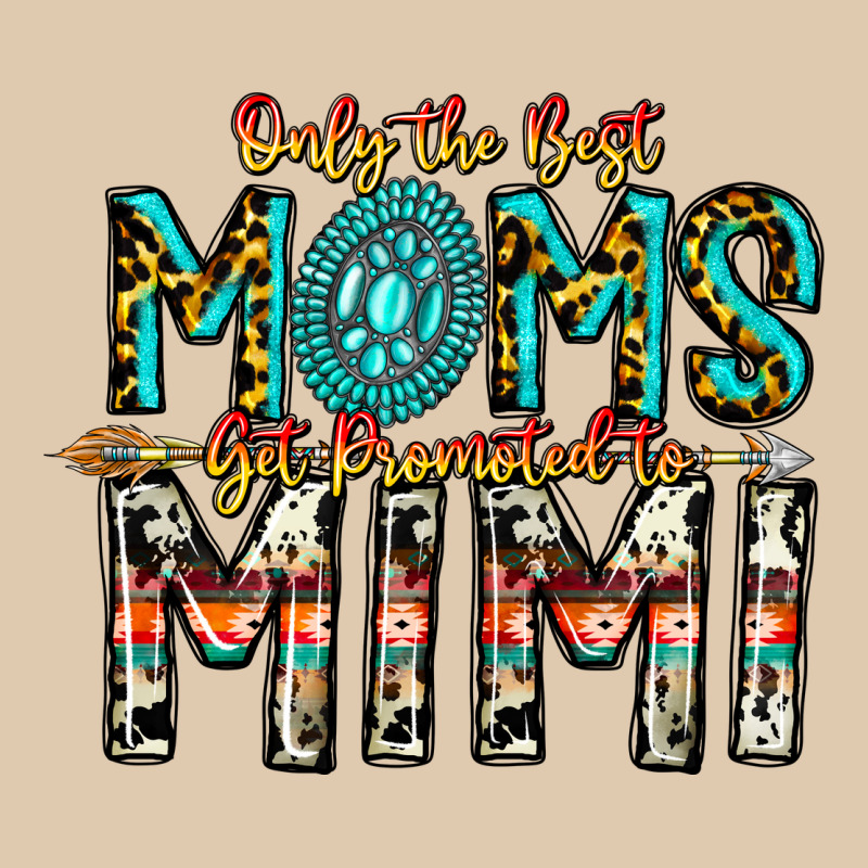 Only The Best Moms Get Promoted To Mimi Heavyweight Sweatshirt by CowhideDigitalArt | Teevron
