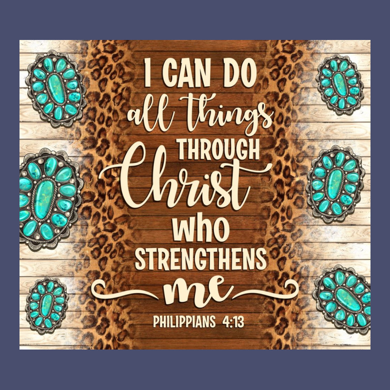 I Can Do All Things Through Christ Who Strengthens Vintage Tee by TumblerDesignByShophia | Teevron