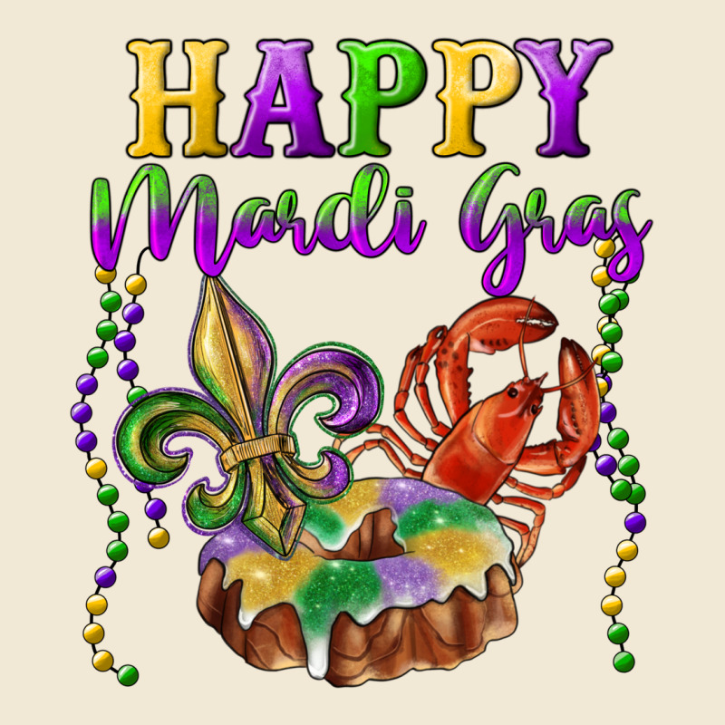 Happy Mardi Gras Fleur De Lis King Cake Crawfish Premium Tee by RanaPortraitStore | Teevron