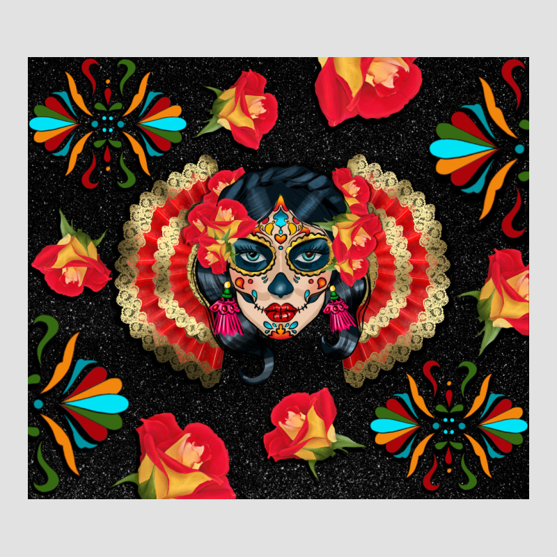 Sugar Skull Tumbler Premium Hoodie by BundleAndBundleShop | Teevron