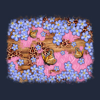 Easter Butterfly Leopard Background Premium Sweatshirt | Teevron