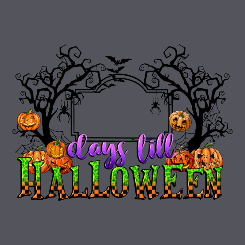 Days Till Halloween Vintage Hoodie by CowGirlArtShop | Teevron