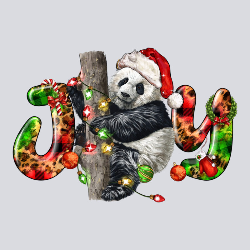 Panda Joy Christmas Zipper Hoodie by LillyAllenDesigns | Teevron