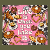 Life Is What You Bake It With Cowhide Vintage Tee | Teevron