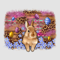 Easter Bunny Egg Leopard Background Premium Sweatshirt | Teevron