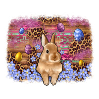 easter bunny egg leopard background | Teevron