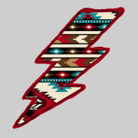 Western Aztec Pattern Lightning Premium Tee | Teevron