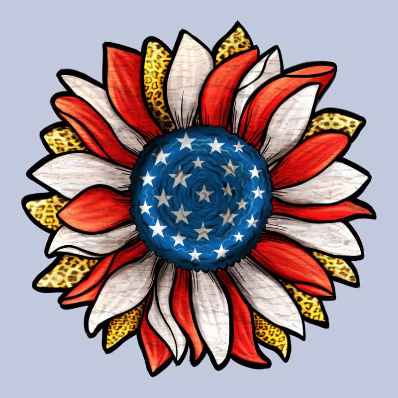 Patriotic Sunflower Long Sleeve Tee by Jasminsmagicworld | Teevron