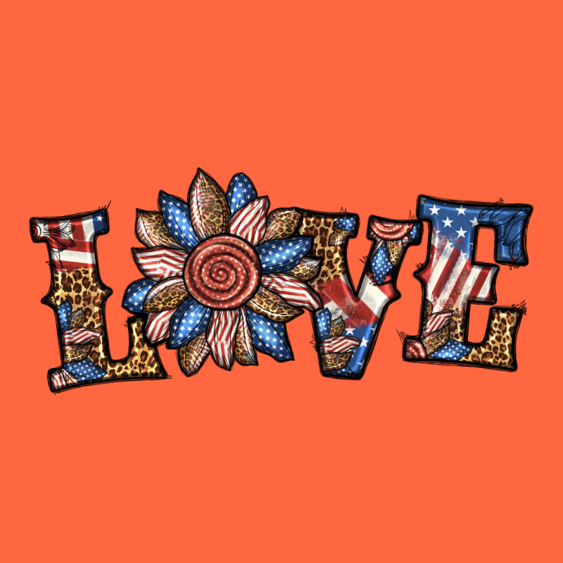 Love American Sunflower Premium Hoodie by BundleAndBundleShop | Teevron
