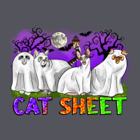 Cat Sheet Ghost Cats Halloween Vintage Hoodie | Teevron