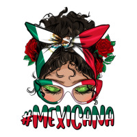 mexicana messy bun mama | Teevron