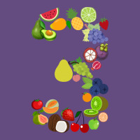 Number 3 Fruit 3rd Birthday Party Fruit Themed Gift Idea Vintage Hoodie | Teevron