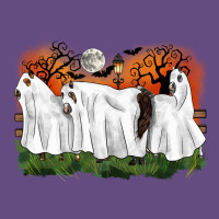Ghost Horses Halloween Vintage Hoodie | Teevron