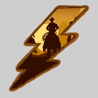 Cowboy Sunset Lightning Premium Tee | Teevron