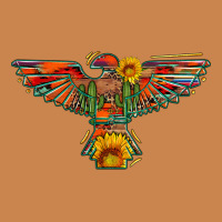 Thunderbird  Wild Soul With Sunflower Serape Aztec Heavyweight Hoodie | Teevron
