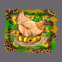 St Patricks Day Farm Chicken Gold Eggs Leopard Serape Glitter Premium Sweatshirt | Teevron