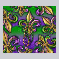 Mardi Gras Fleur De Lis Classic Tee | Teevron