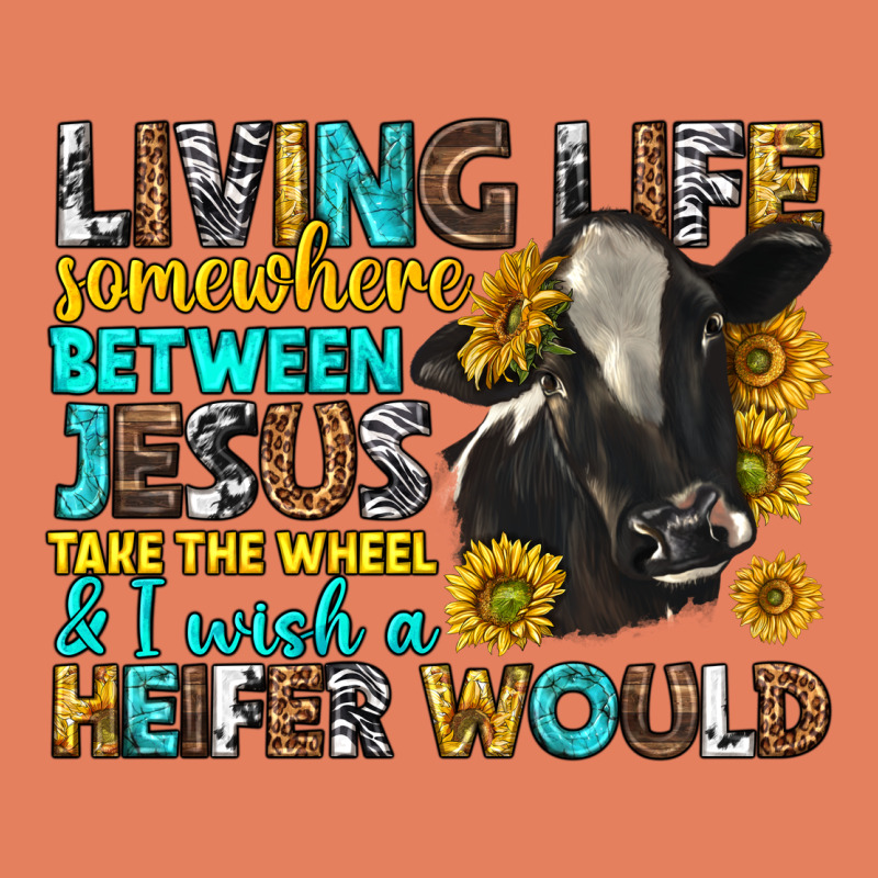 Living Life Somewhere Between Jesus Classic Tee by texasbilliewilder | Teevron
