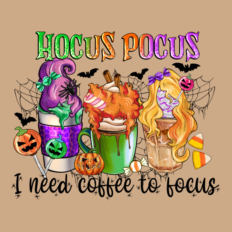 Hocus Pocus I Need Coffee To Focus Vintage Hoodie by CowGirlArtShop | Teevron